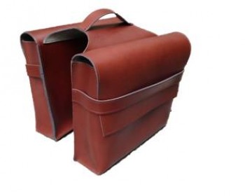 Rear leather bag