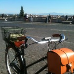 Una bicicletta elettrica a Roma