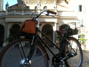 bicicletta elettrica a Roma